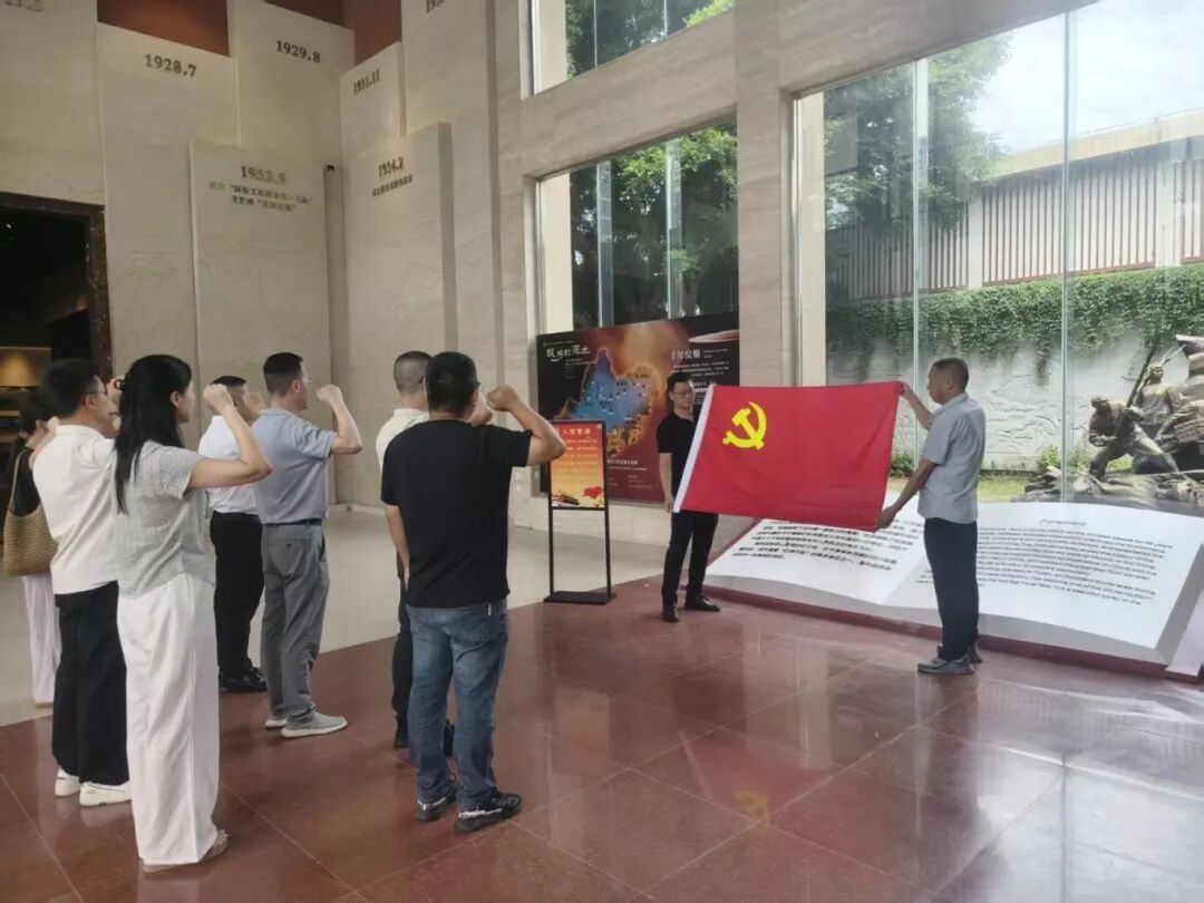 【国投风采】市国投下属企业联合开展“新时代 新担当 新作为”主题党日活动